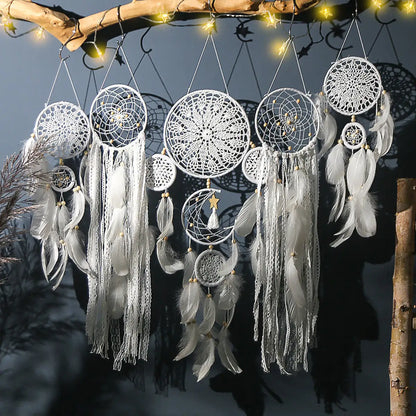 5pcs/set Dream Catchers Boho Home Decor Macrame Dream catchers