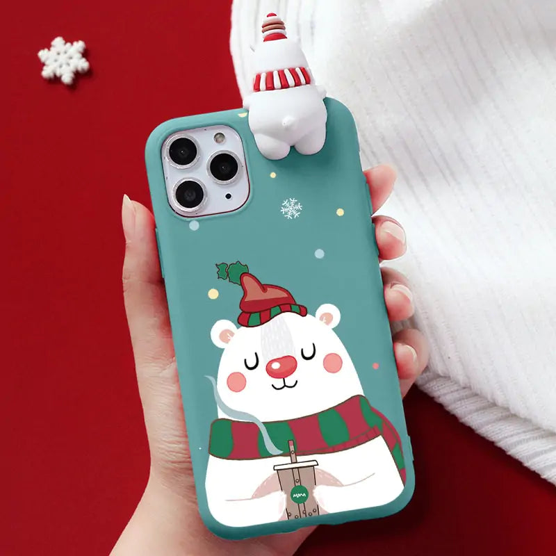 Christmas Santa Soft Phone Case