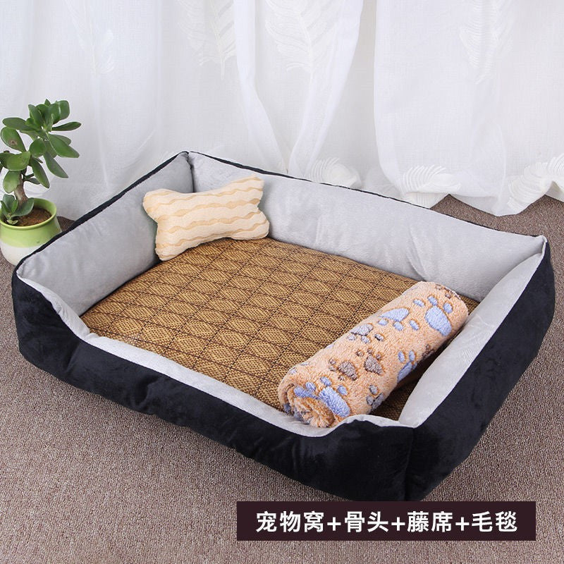 Teddy Kennel Dog Mat