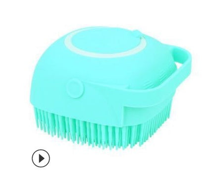 Children's silicone bath magic brush